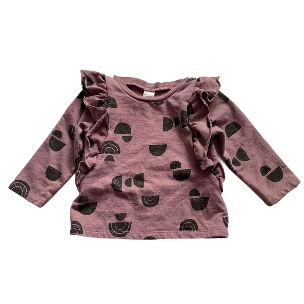 Petit Lem Ruffle sweatshirt
